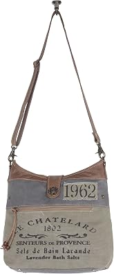 Myra Bag Psychedelic Gray Shoulder Bag S-4430