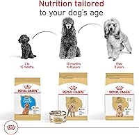 Vista 6 de Royal Canin Breed Health Nutrition Poodle Puppy - Alimento seco para perros, bolsa de 2.5 libras