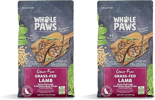 Miniatura 8 de Whole Paws by Whole Foods Market, Comida para perros adultos, receta de pollo y quinua, 4 libras
