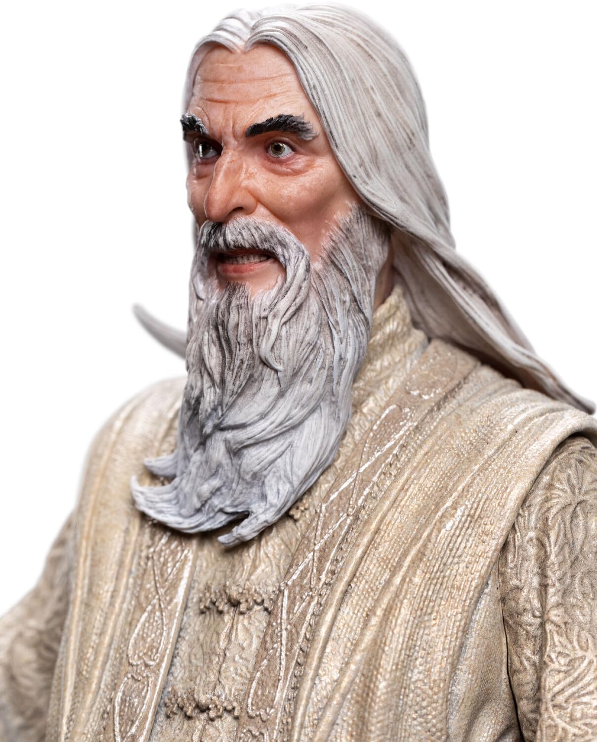 Weta Workshop Der Herr der Ringe Figures of Fandom PVC Statue Saruman the White 26 cm