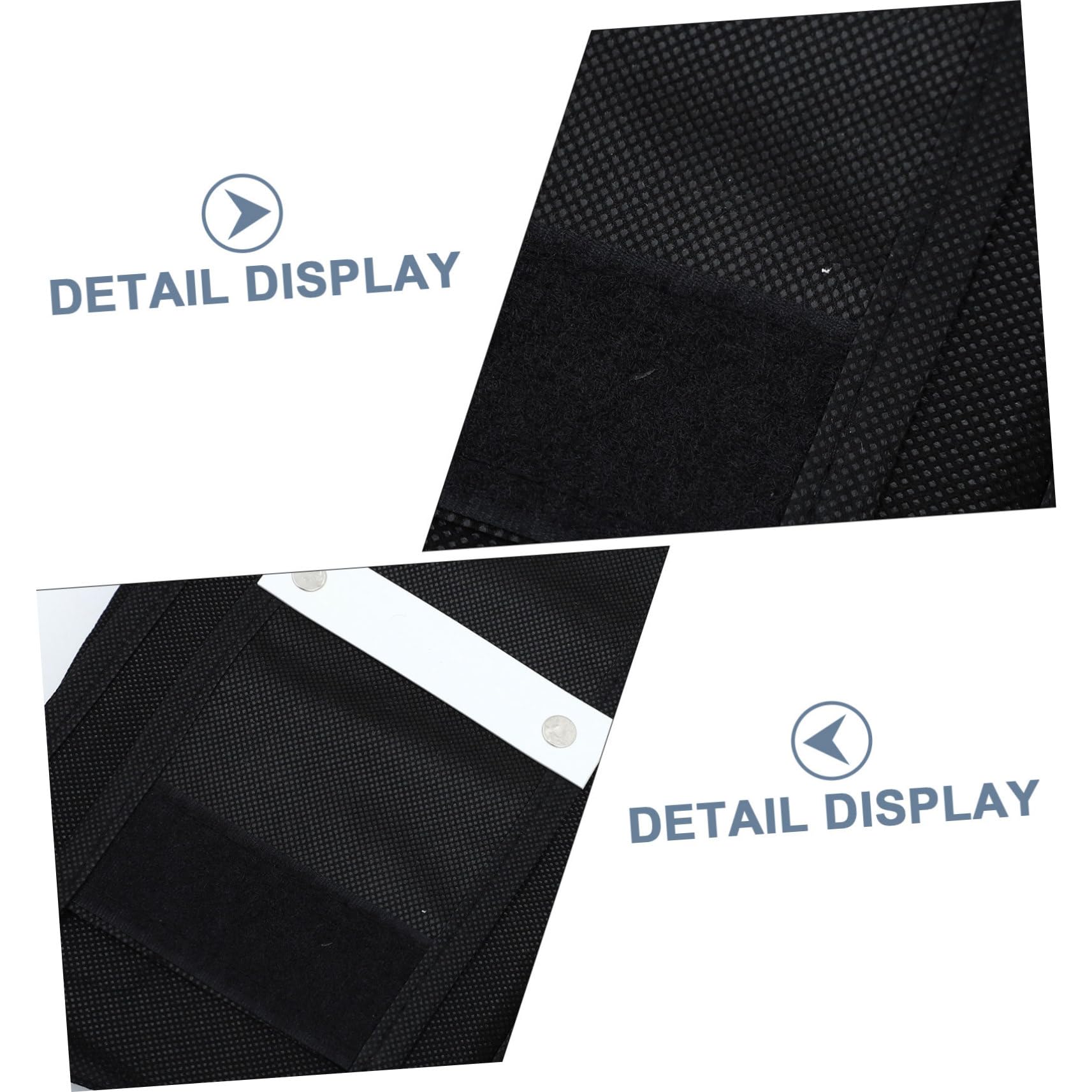 Bolsa Colgante para Armario 10 Rejillas Tela Poliéster Resistente Organizador de Ropa Interior y Calcetines para Dormitorio Uso Doméstico Negro