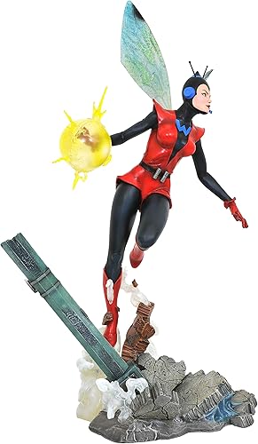 Miniatura 5 de Diamond Select Toys Marvel Gallery estatua de PVC de avispa, multicolor, 13 pulgadas