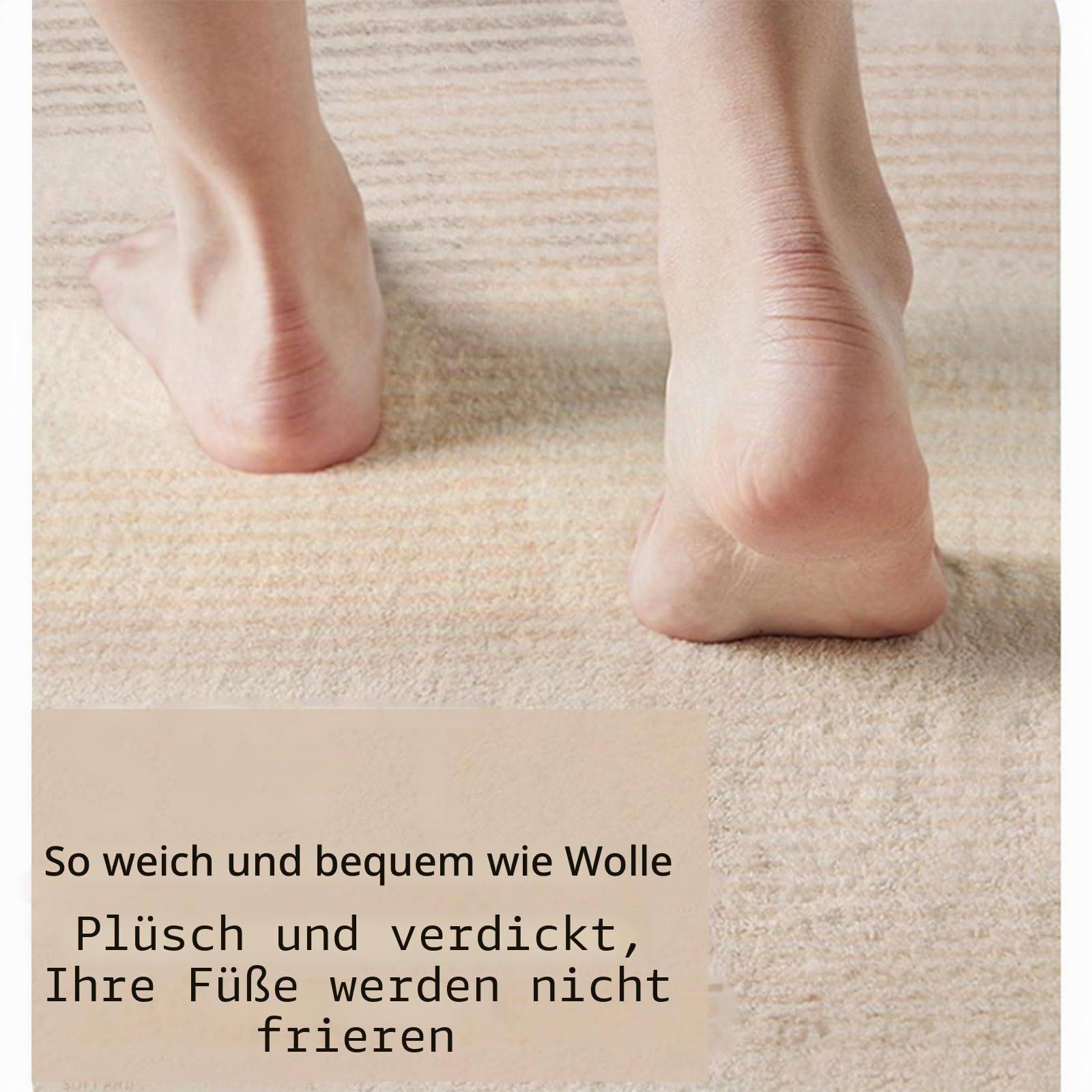 Unregelmäßig geformte Stuhlfußmatten Bodenschutzpolster, Dekorative Bodenmatte Weiche Großflächige fur Wohnzimmer, Schlafzimmer Arbeitszimmer Büros(80 * 160cm)