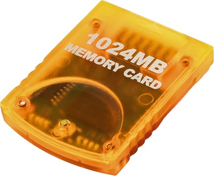whiteeeen 1024MB 1G Game Memory Card 16344 Blocks High Speed for Gamecube and Wii Console