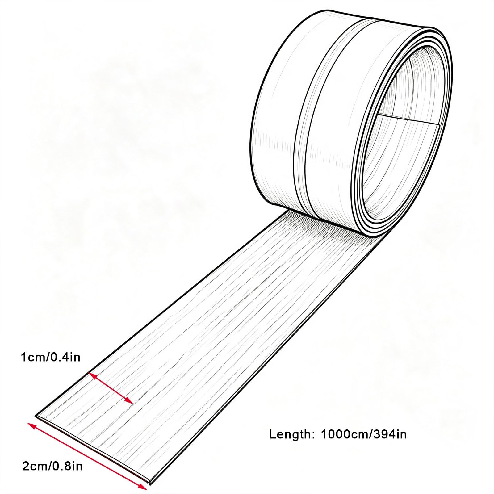 Protector Esquinas Muebles, PVC, Cantoneras Adhesivas