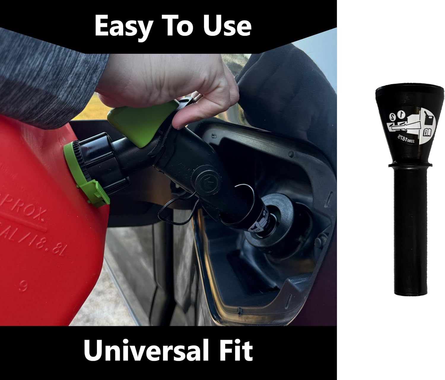 Fuel Funnel Part 13580741 Compatible with Chevrolet, GMC, Buick and Cadillac Model Years 2017-2025