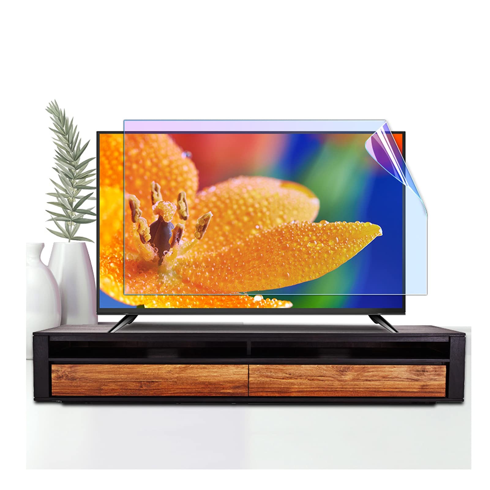 Proteggi Schermo per Monitor, antiriflesso, previene Il riflesso delle finestre, Filtro Luce Blu per ridurre Le Radiazioni, Adatto per LCD, LED, 4K OLED e QLED (32 inch 704X395mm)
