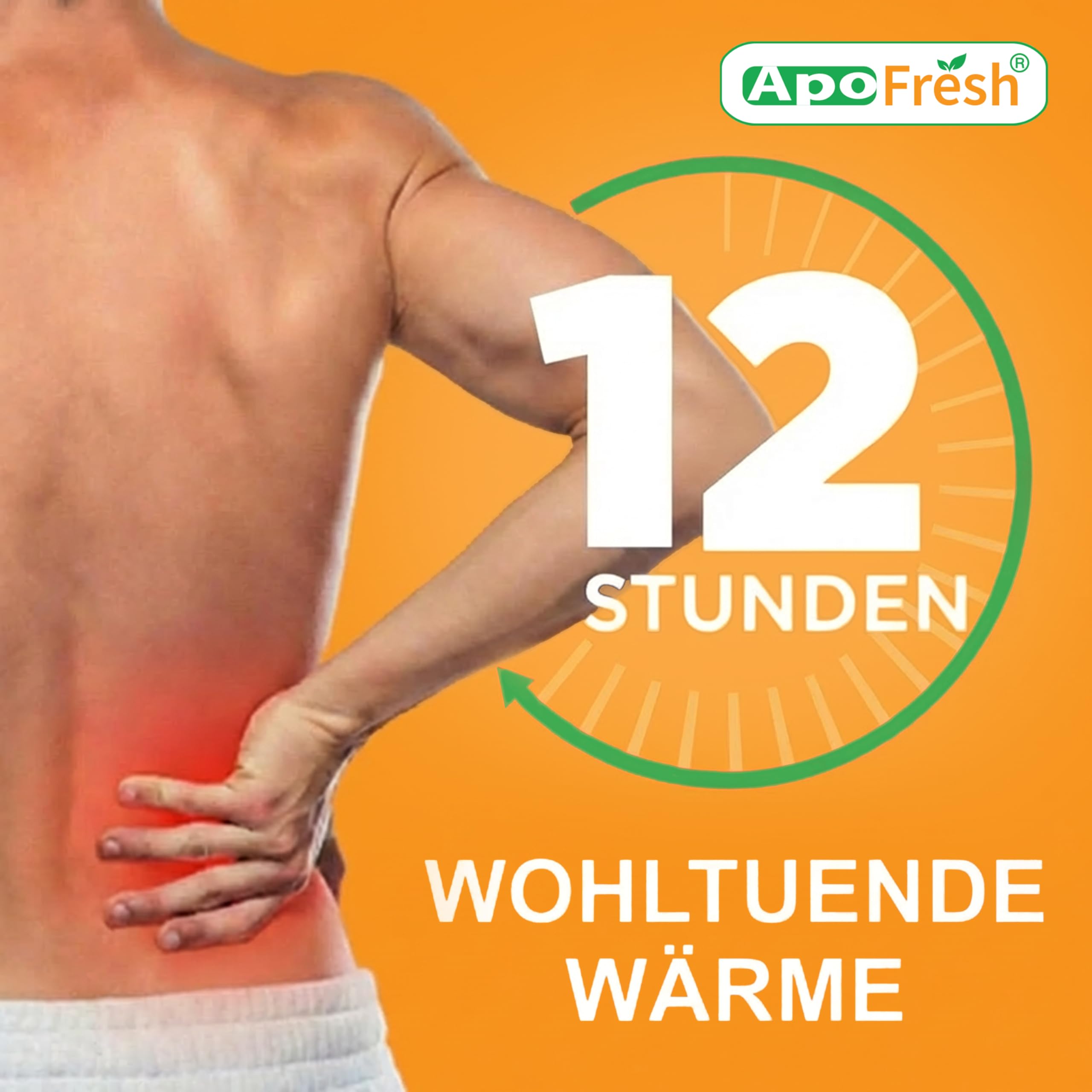 Universal Wärmepflaster – 3er XXL-Pack – 12h Tiefenwärme gegen Rückenschmerzen & Verspannungen – Medizinprodukt, Rückenpflaster Schmerzen selbstklebend für Rücken, Nacken, Schulter & Hüfte