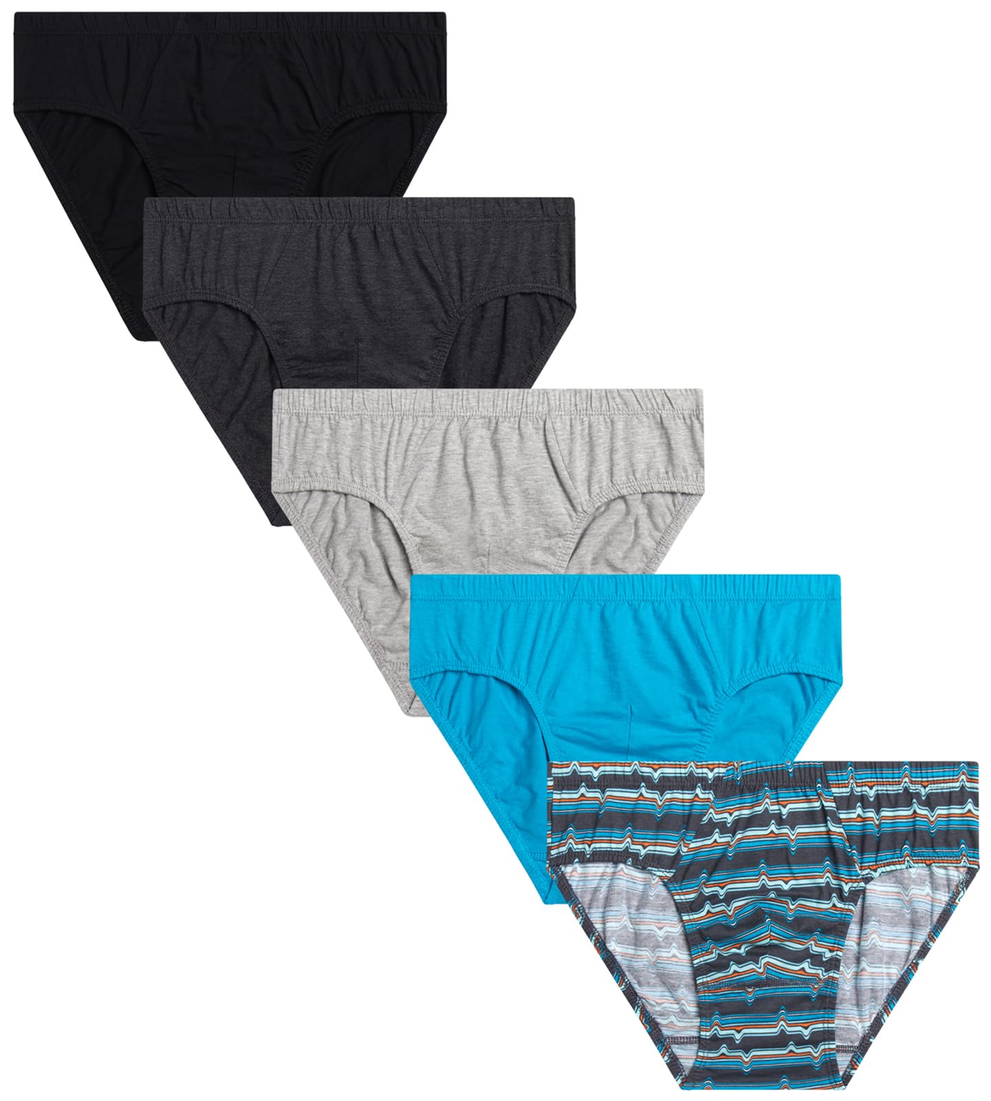 Van Heusen Men’s Underwear - Low Rise Briefs with Contour Pouch (5 Pack)