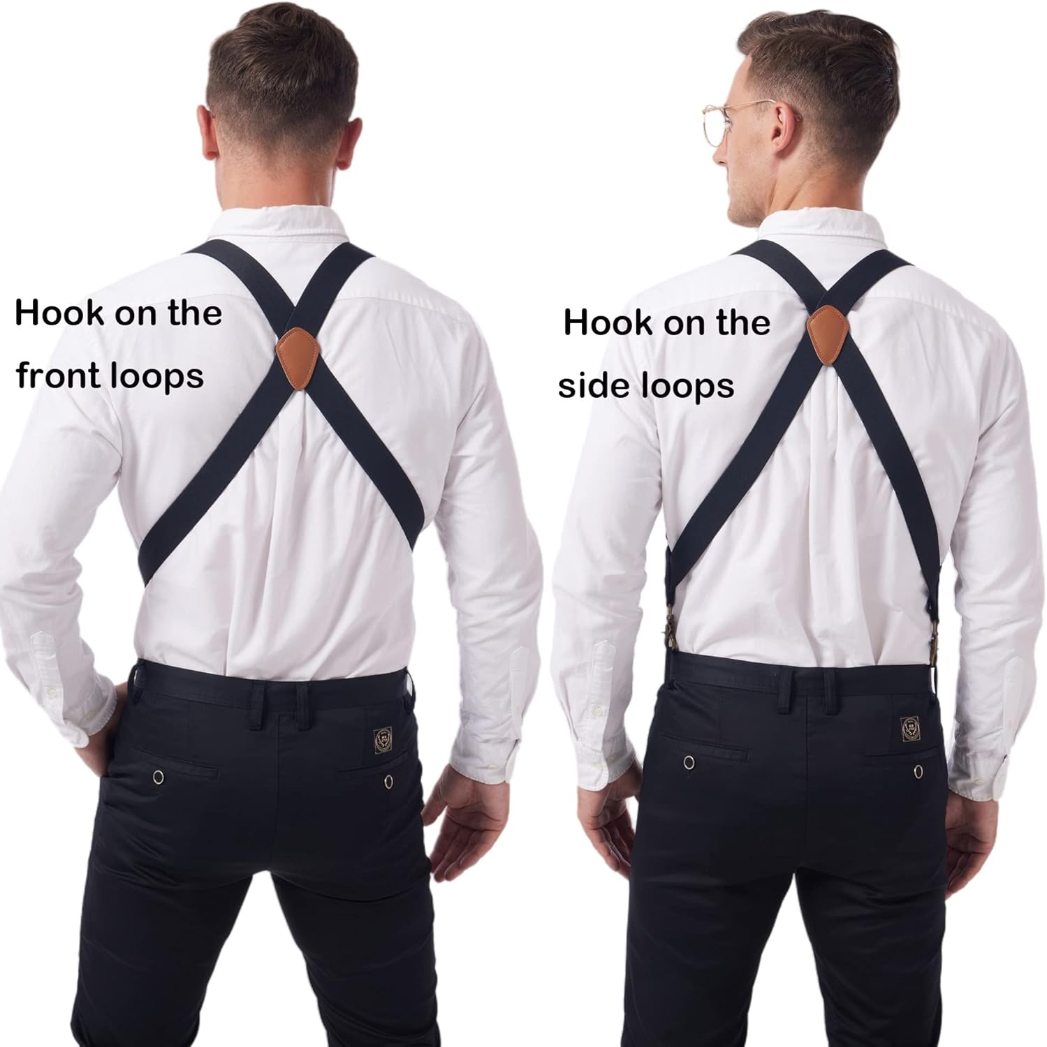 LazarsSpace Suspenders for Men Heavy Duty for Big and Tall - Image 5