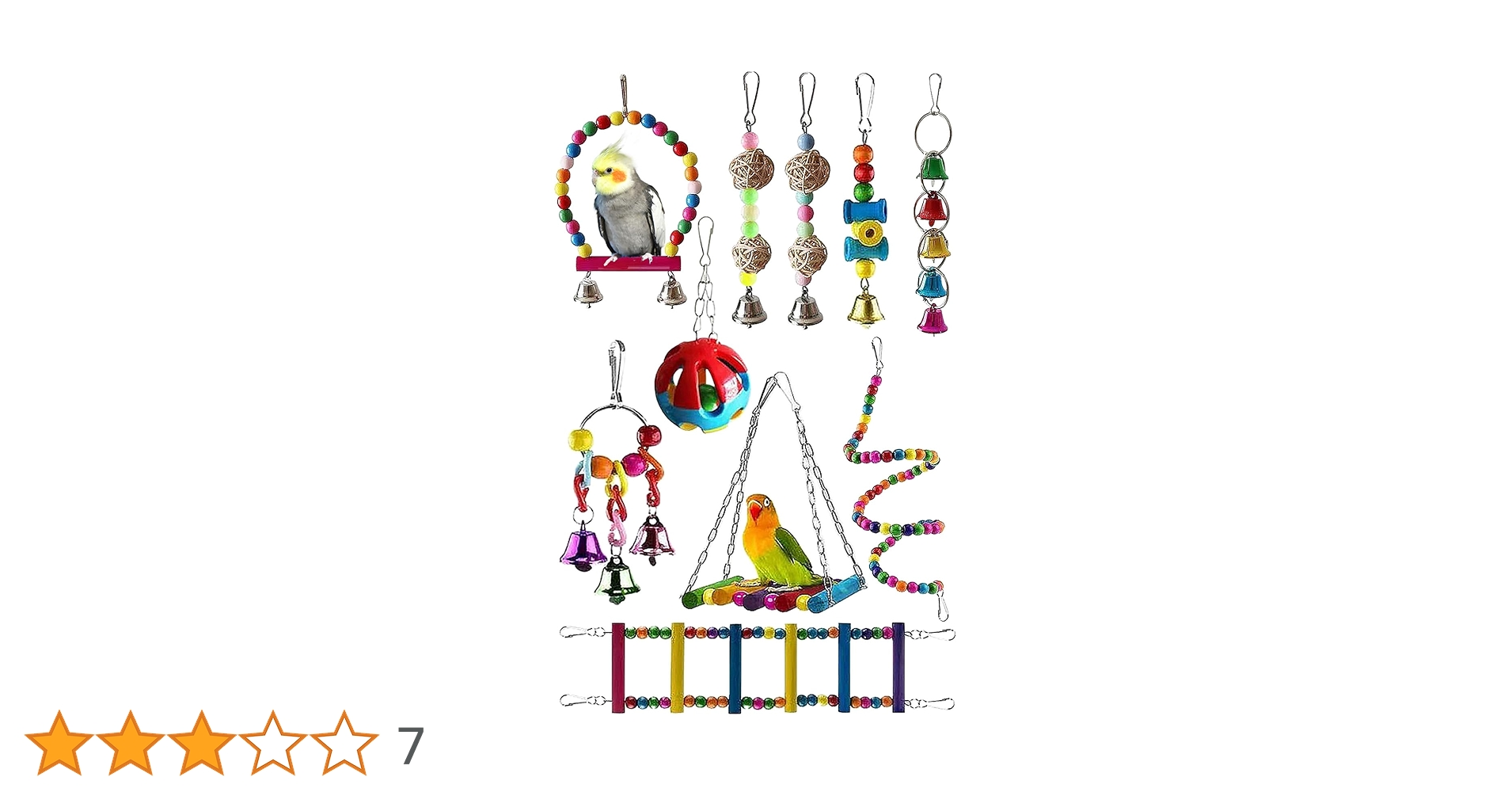 yofugetu ハンドメイド　鳥　2体セット Amazon | UB-Lab. 鳥 おもちゃ オシャレ フォージングトイ