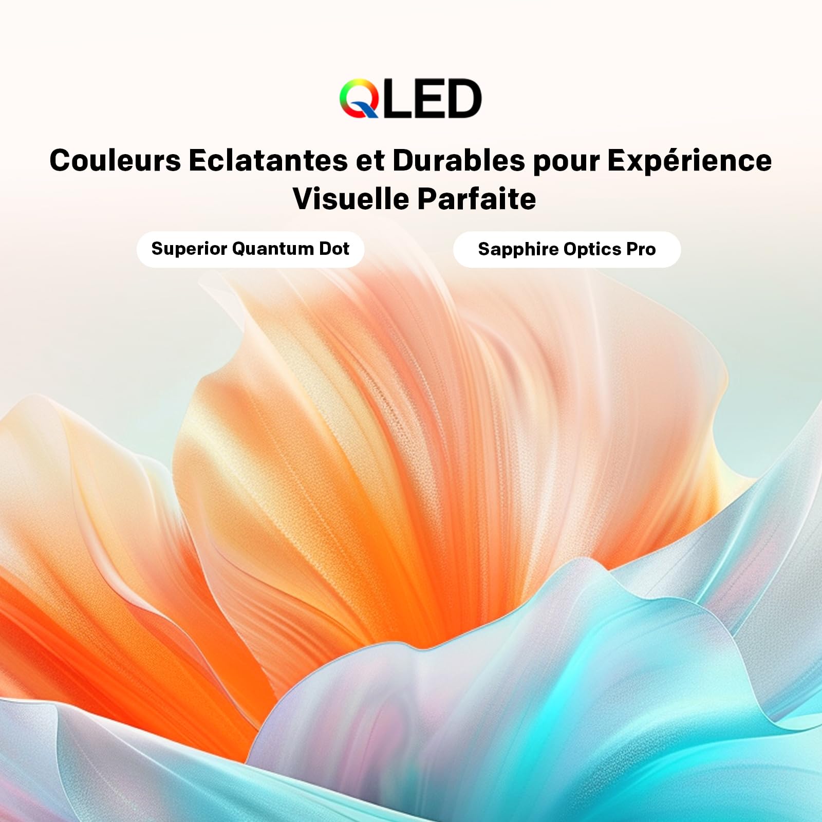 coocaa 40 Pouces (100 cm) Smart TV FHD Television LED, QLED, HDR 10 Dolby Audio Bluetooth 5,1 Tuner DVB-T/T2/C/S/S2 CI+ Low Blue Light, 1.5GB (40CTQH38Z, 2026 Nouveau Modèle)