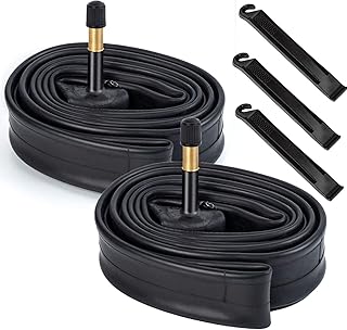 2 Pack 700C 28" Bike Tubes 700 x 25/32C AV48 Schrader Valve Compatible with 700 x 25C 700 x 26C 700x27C 700 x 28C 700x29C 700 x 30C 700x31C 700 x 32C Bike Tire Tubes