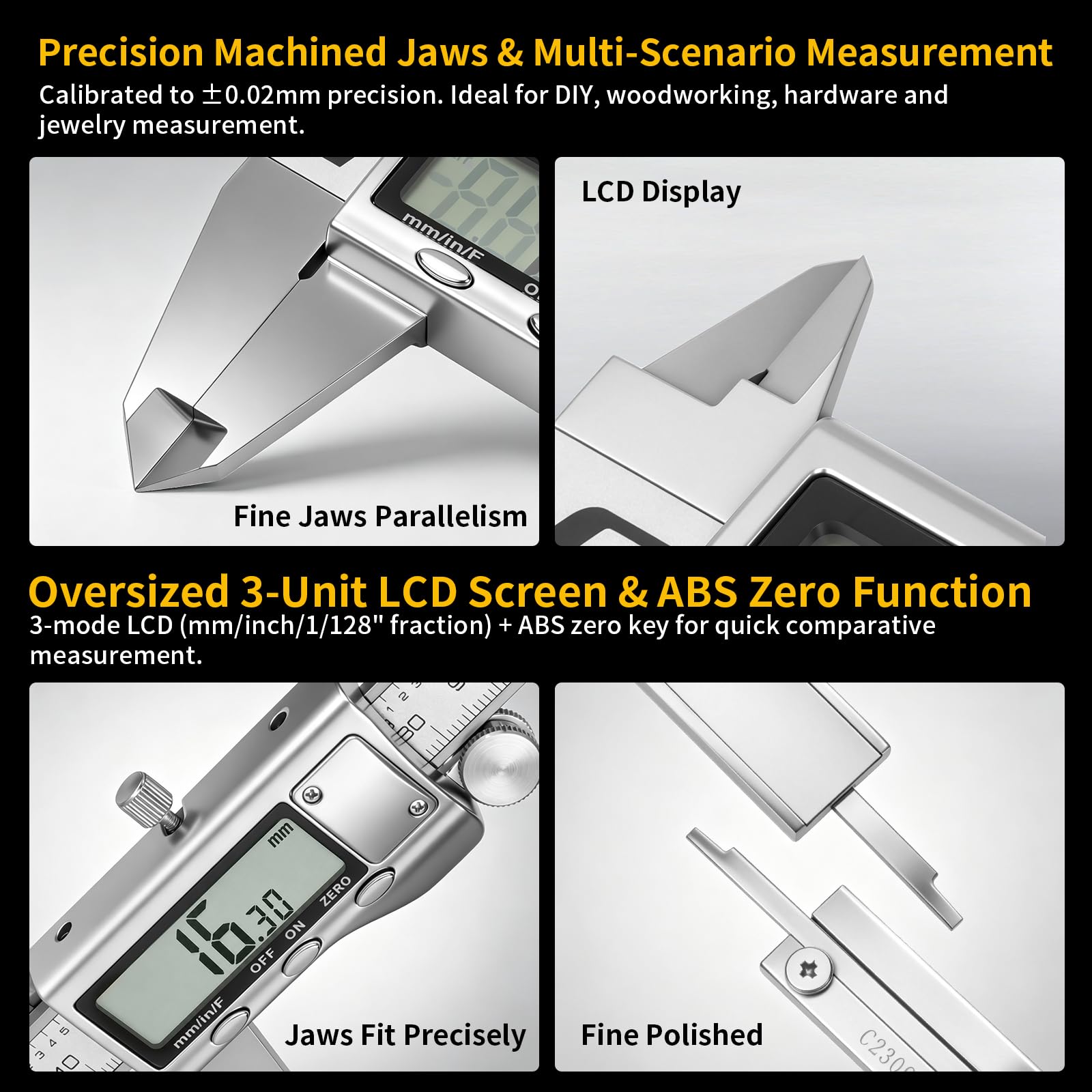 GRENPRO Digital Vernier Caliper - Precise Measurement -4