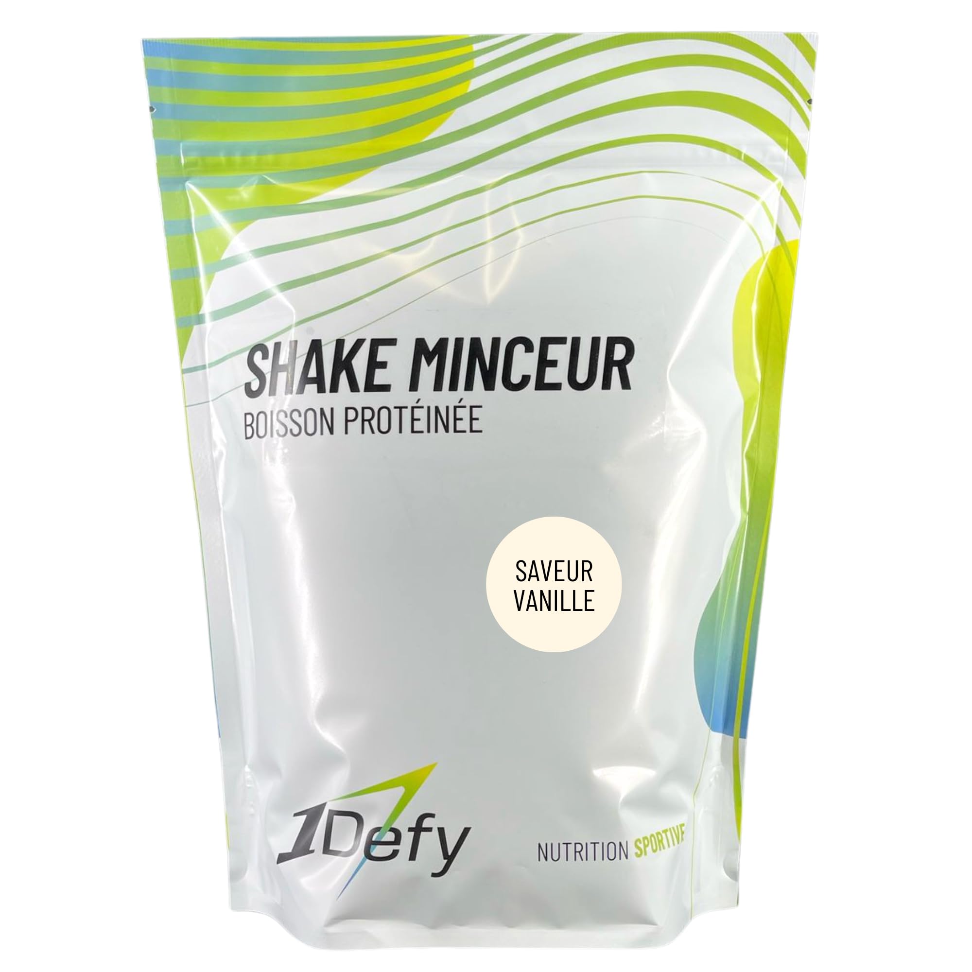 1Defy - Shake Minceur - Boisson protéinée - Boisson minceur (750g, Vanille)