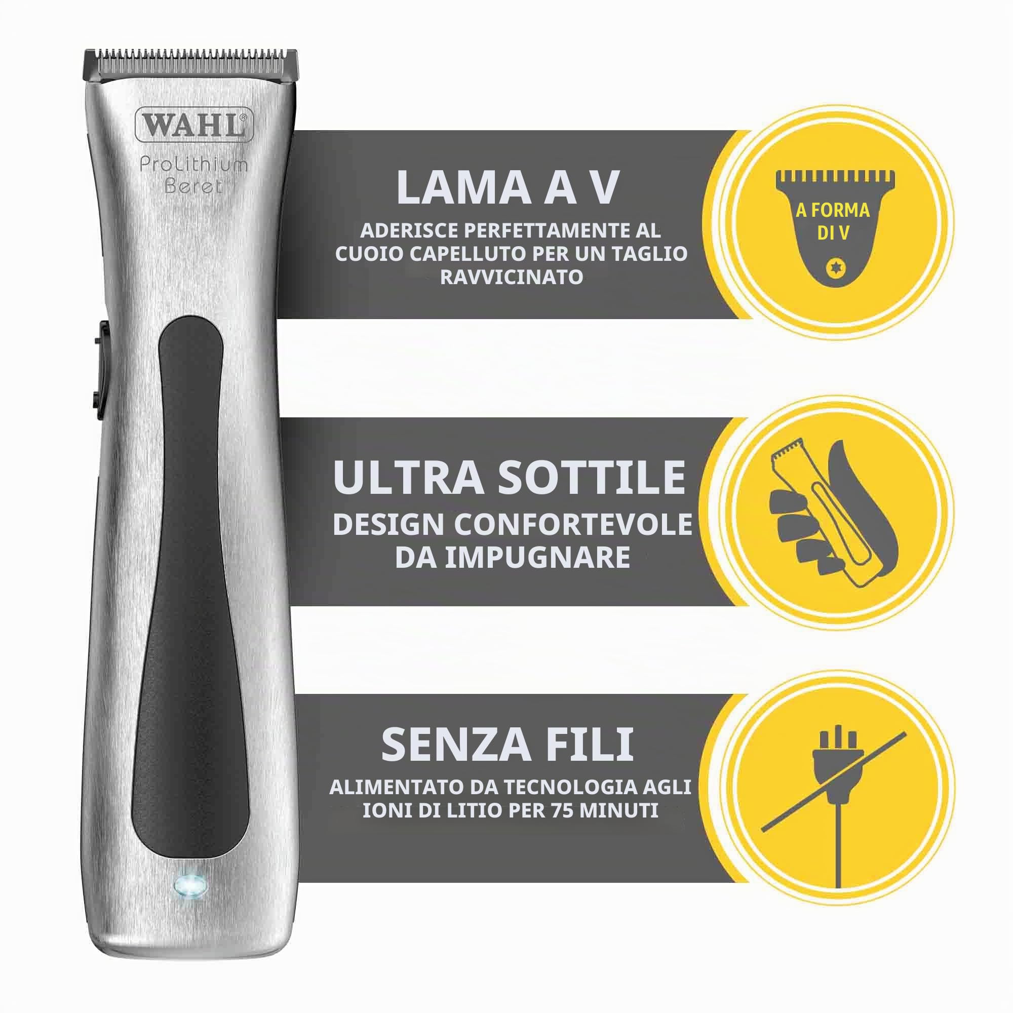 Wahl Beretto - Rasoio elettrico