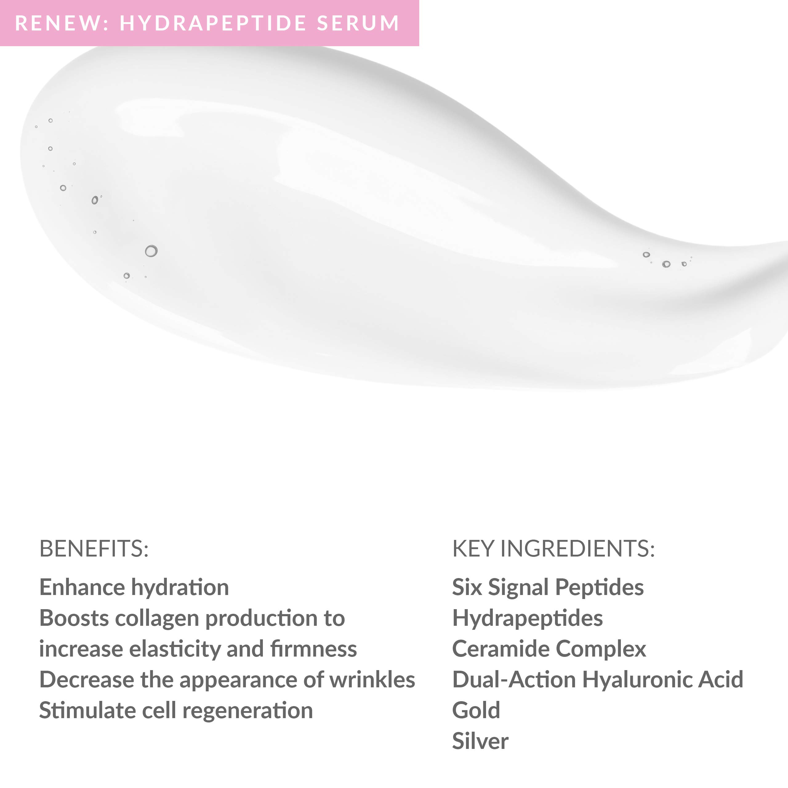 PMD Renew Hydrapeptide Serum, 30 ml