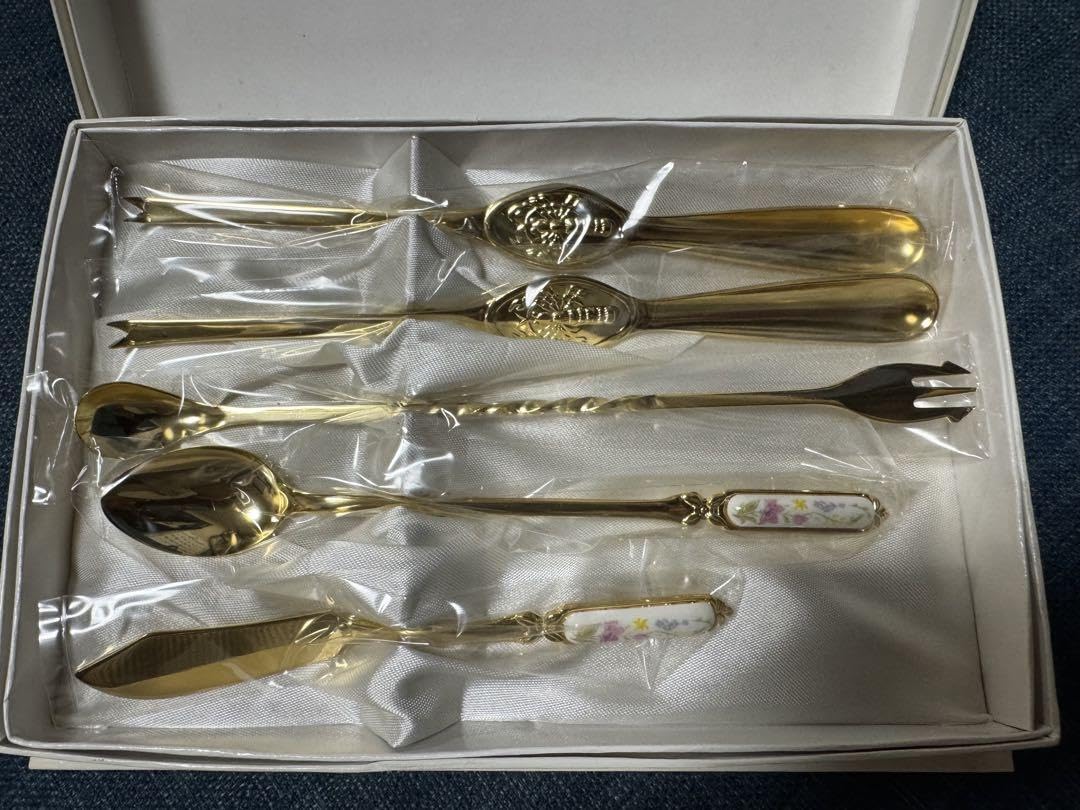 Nakamura 金メッキ カトラリーセット 金メッキカトラリーセット 3本 - メルカリ