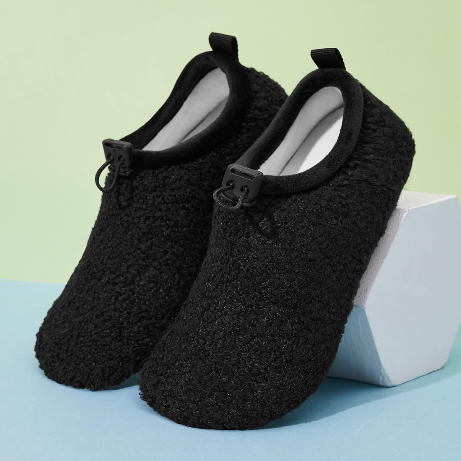 Kids Cozy Slippers Winter Warm House slippers Socks Anti-Skid shoes (Toddler/Little Kid/Big Kid) - Image 5