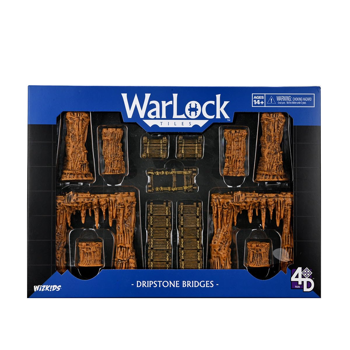 WizKids Warlock Tiles Accessory - Dripstone Bridges — image 1