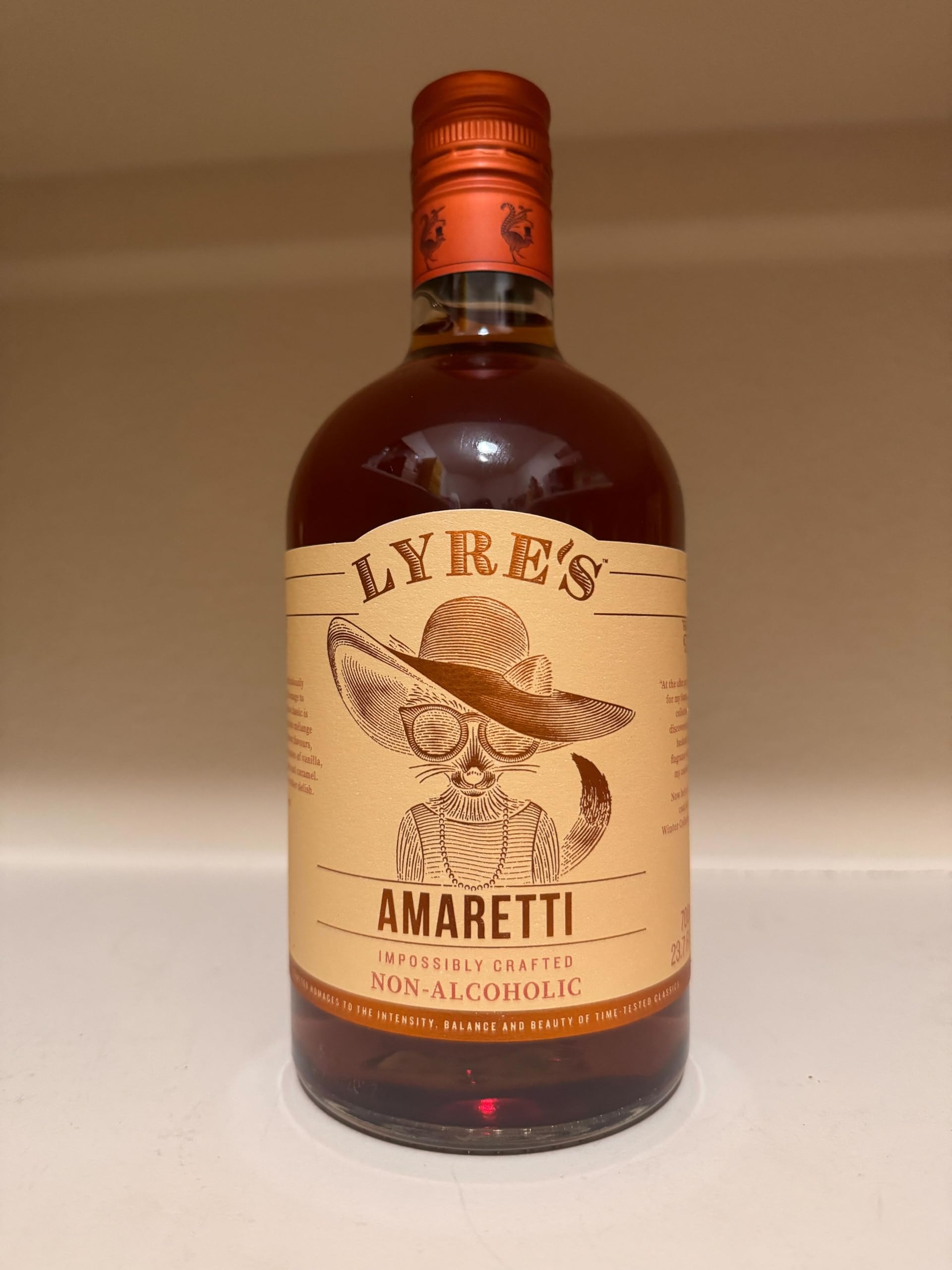 Lyres Amaretti Award-Winning Non Alcoholic Amaretto Alternative Zero Proof Spirit for Non Alcoholic Amaretto Sours Cocktails and Dessert — view 8