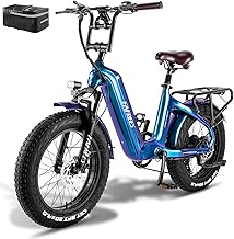 Fafrees F20 Master E-Bike Men's 48 V / 22.5 Ah / 1080 Wh Battery, Women's Ebike 20 Inch 60 N.m, Electric Bicycle for Adults 150 kg, Mountain Bike E Bike Shimano 7S, Hydraulic Disc Brakes 2023