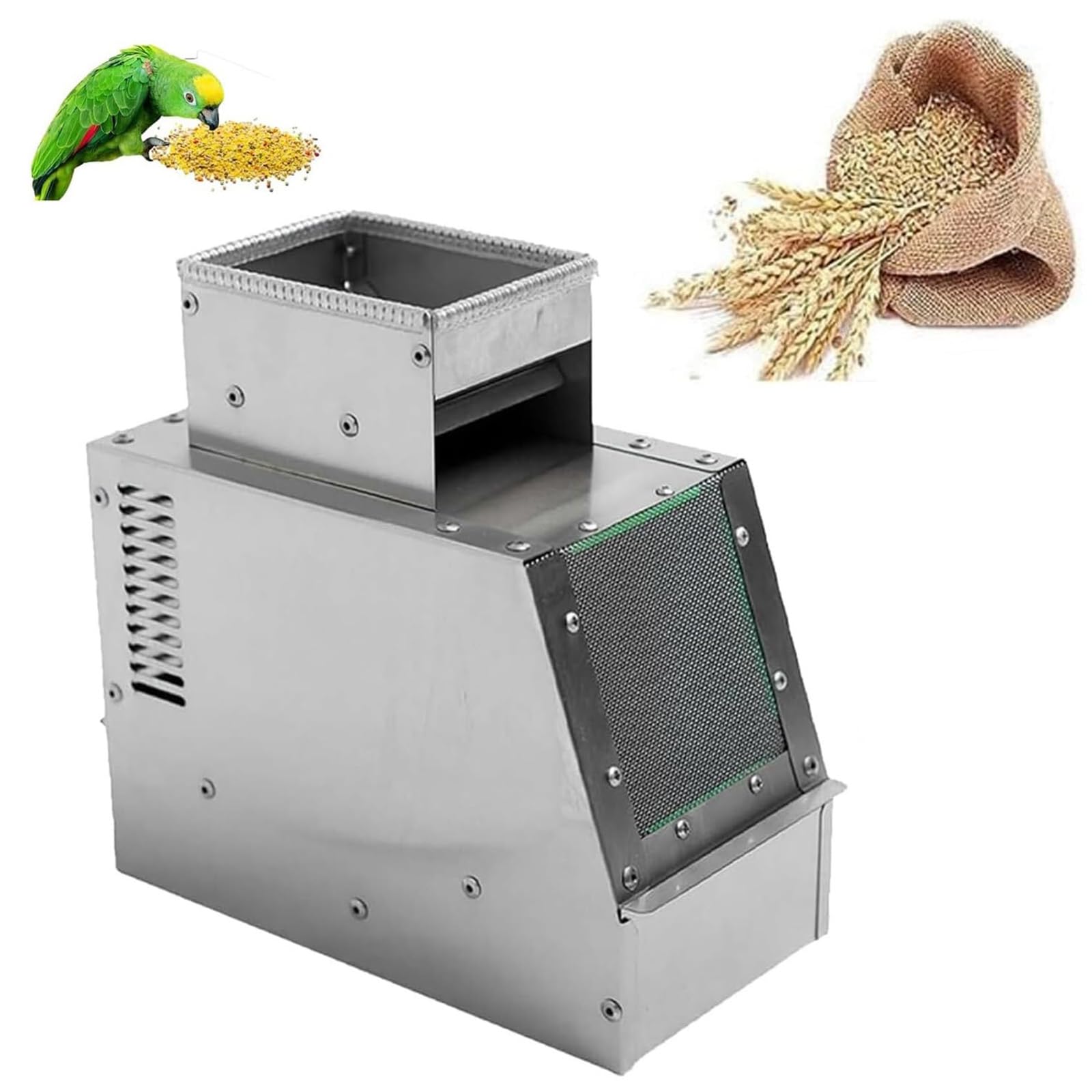 Ventilateur à vitesse réglable pour cette machine séparatrice de coques de sésame