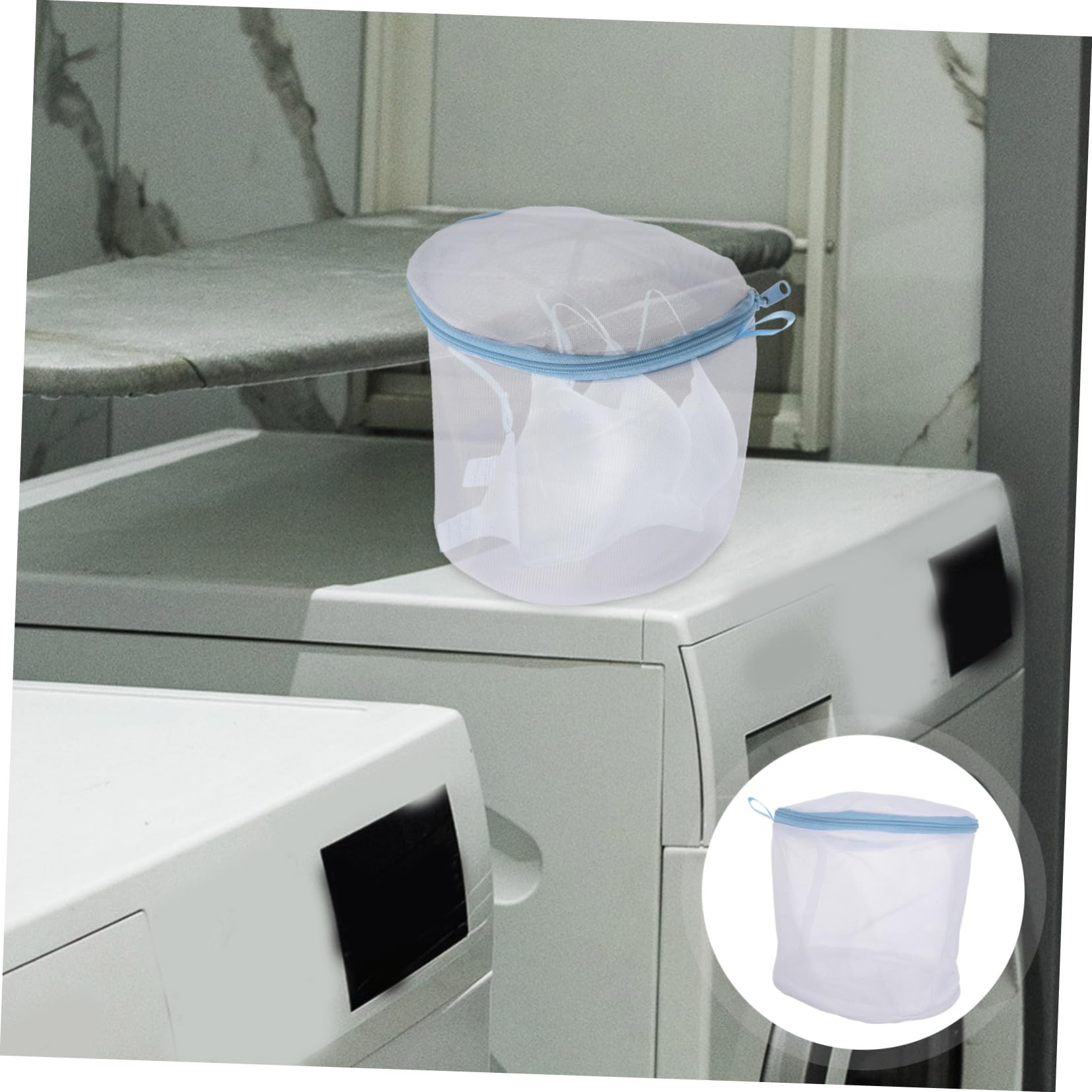 PRETYZOOM 5 Set Borse Per Il Lavaggio Del Reggiseno Borsa Bagnata Cesto Della Biancheria in Rete Sacchetti Bags Sacchi Per Bucato Borsa Per Biancheria Per Calzini Per Lavatrice 3 Pezzi * 5