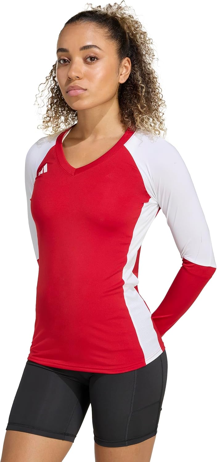 Adidas Womens Quickset Volleyball Long Sleeve Jersey
