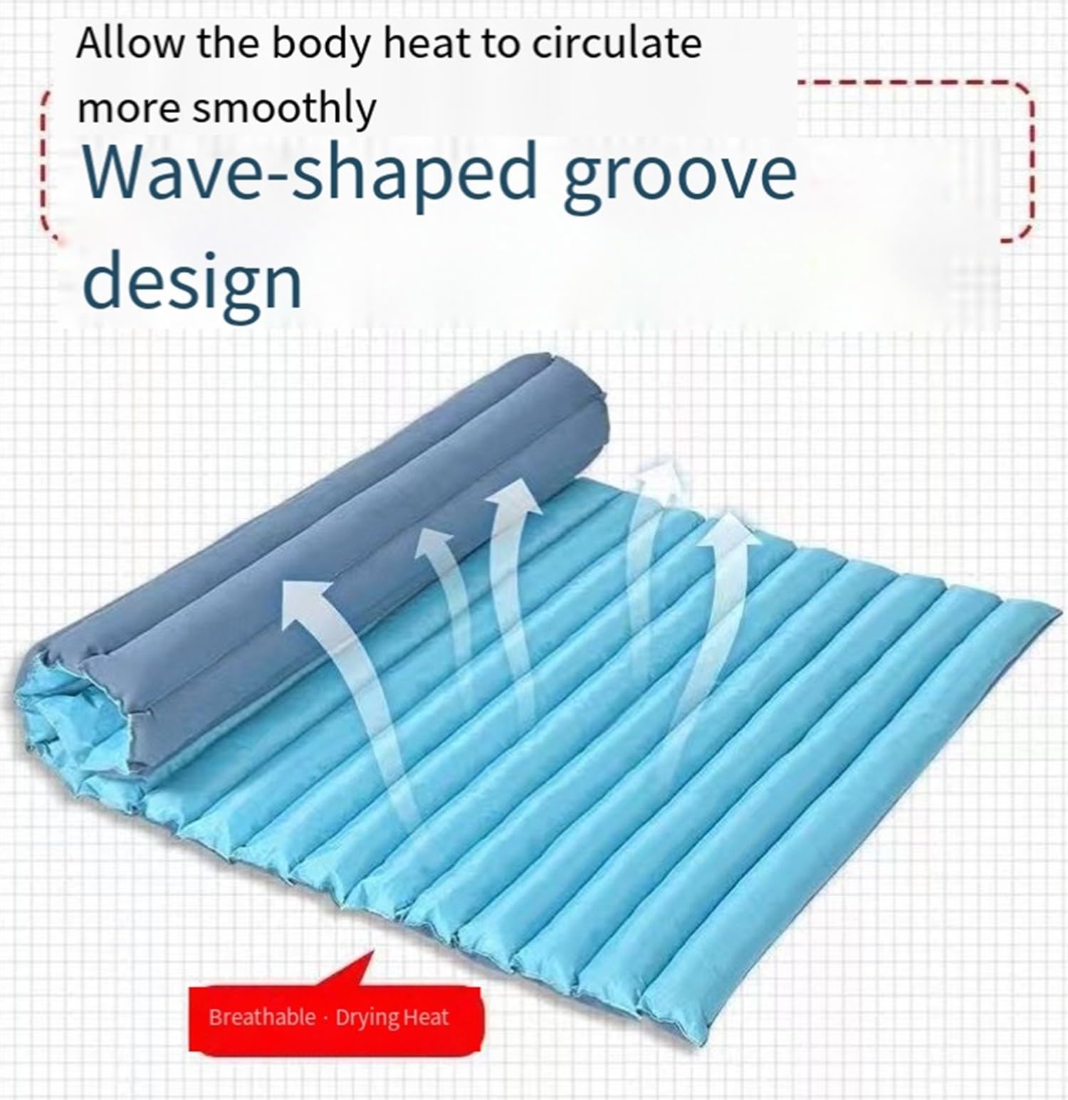 Matelas Anti-Escarres pour Personnes Âgées, Matelas pour Lit D'hôpital À Domicile Matelas À Pression Alternée, Respirants Et Confortables pour Les Patients Alités De Longue Durée
