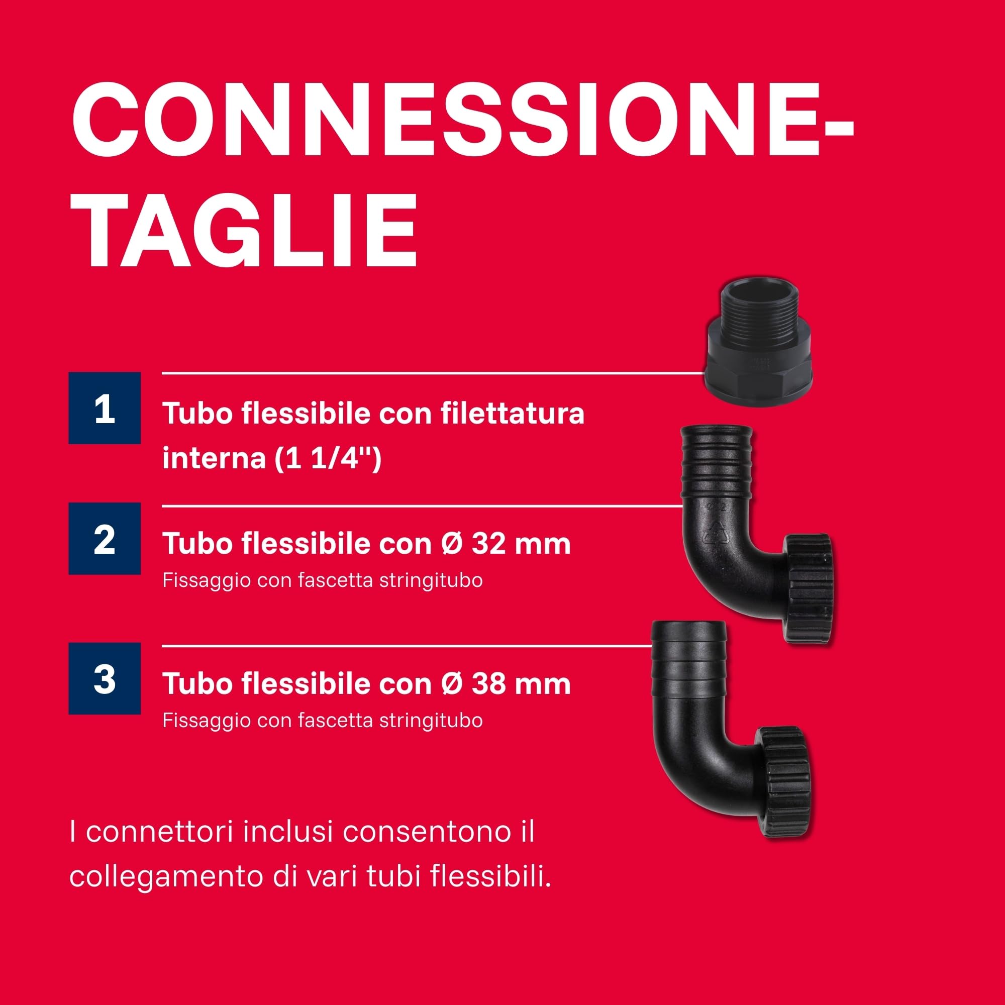 T.I.P. 30116 Maxima 300 IX Pompa sommersa per acque reflue in acciaio inox, fino a 18.000 l/h di portata