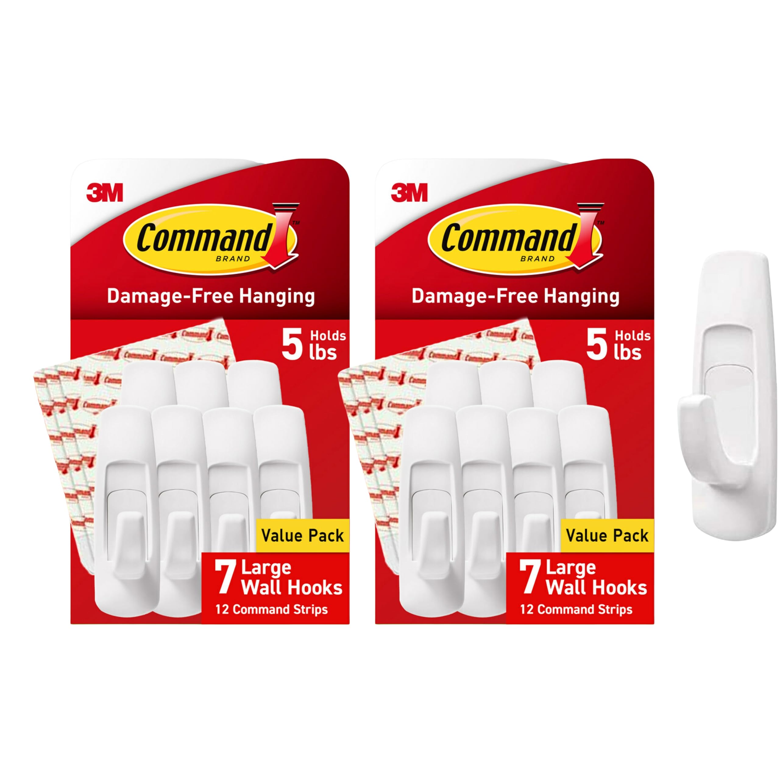 Command crochets utilitaires lot de 14 pièces pour un rangement intérieur amovible