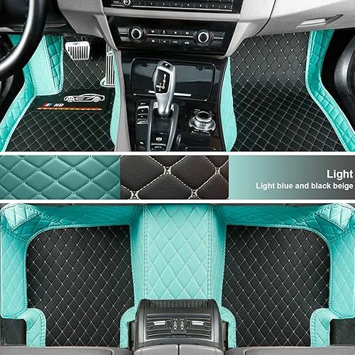 Miniatura 9 de 77YLMT77 Alfombrillas de automóvil personalizadas para Honda Accord, Accord Coupe, CR-V, CR-Z, Civic, Crosstour, HR-V, Jazz de cobertura completa,