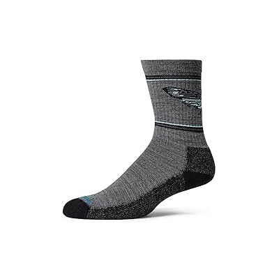 Smartwool Everyday Mystic Moth Crew No Show Socks Shoes Medium Gray