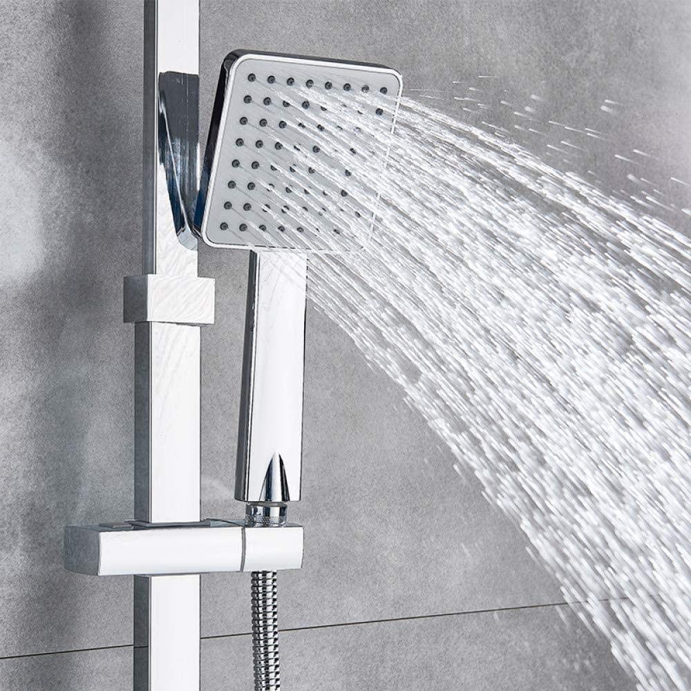 Brausegarnitur Badewanne Thermostat Brausegarnitur Badewanne Regenbrause Mischbatterie Thermostatbrause Wandmontage Badezimmer Duschsystem