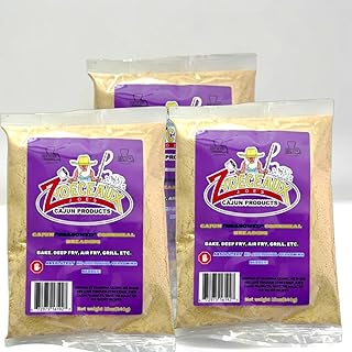 Our Premium Cajun Fish Fry Breading delivers authentic Louisiana flavor in every batch. This three-pack of 12oz bags provides enough cornmeal breading to coat up to 12 lbs of fish, creating a light, crispy golden-brown crust with bold, distinctive taste. Pre-seasoned and ready to use—no additional seasonings required. Experience the difference quality ingredients make in your kitchen.