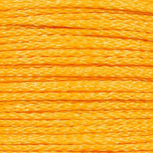 Miniatura 8 de Cuerda de polipropileno trenza hueca en color amarillo  uso múltiple  (38 pulgadas x 100 pies)