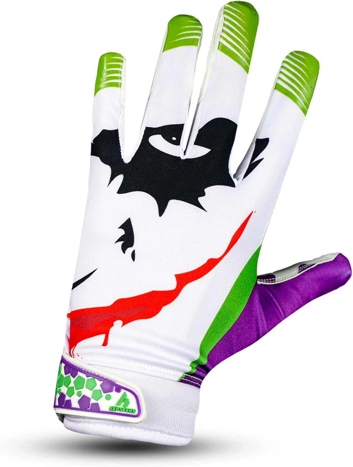 Jester Pro Elite Football Gloves Super Sticky Receiver Gloves for Extra Grip & Performance for Games & Training Wide Receiver Gear Adult & Youth Sizes