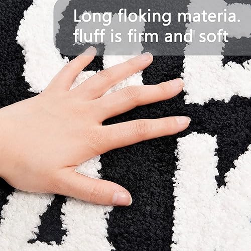 Miniatura 4 de Get Naked - Tapete de baño de microfibra antideslizante, bonita alfombra de ducha absorbente, divertida decoración de baño para bañera, alfombra de