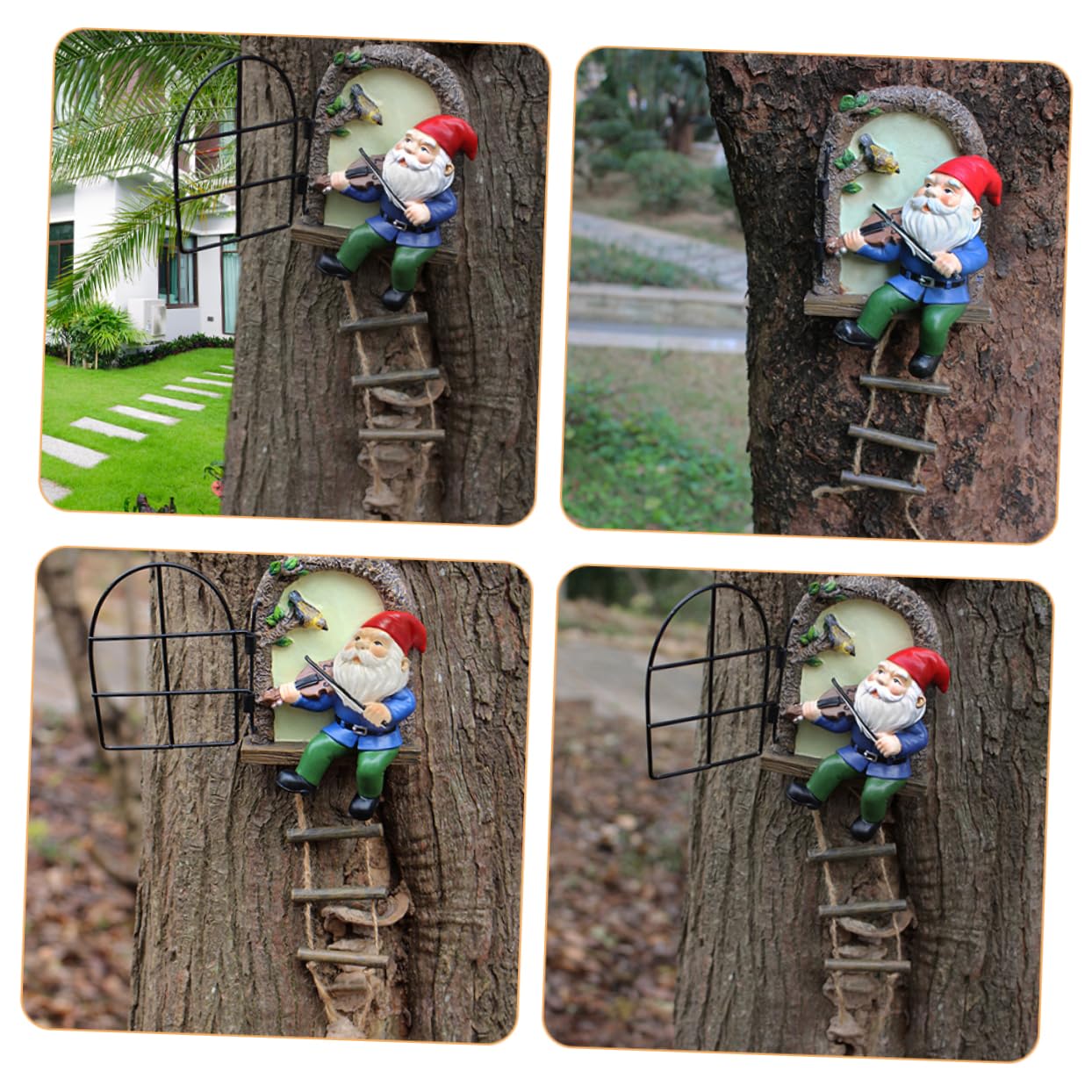 Toddmomy Garten Statue Resin Niedliche GNOME Dekofigur für Außenbereich Langlebig und Platzsparend für Garten Patio und Einfahrt