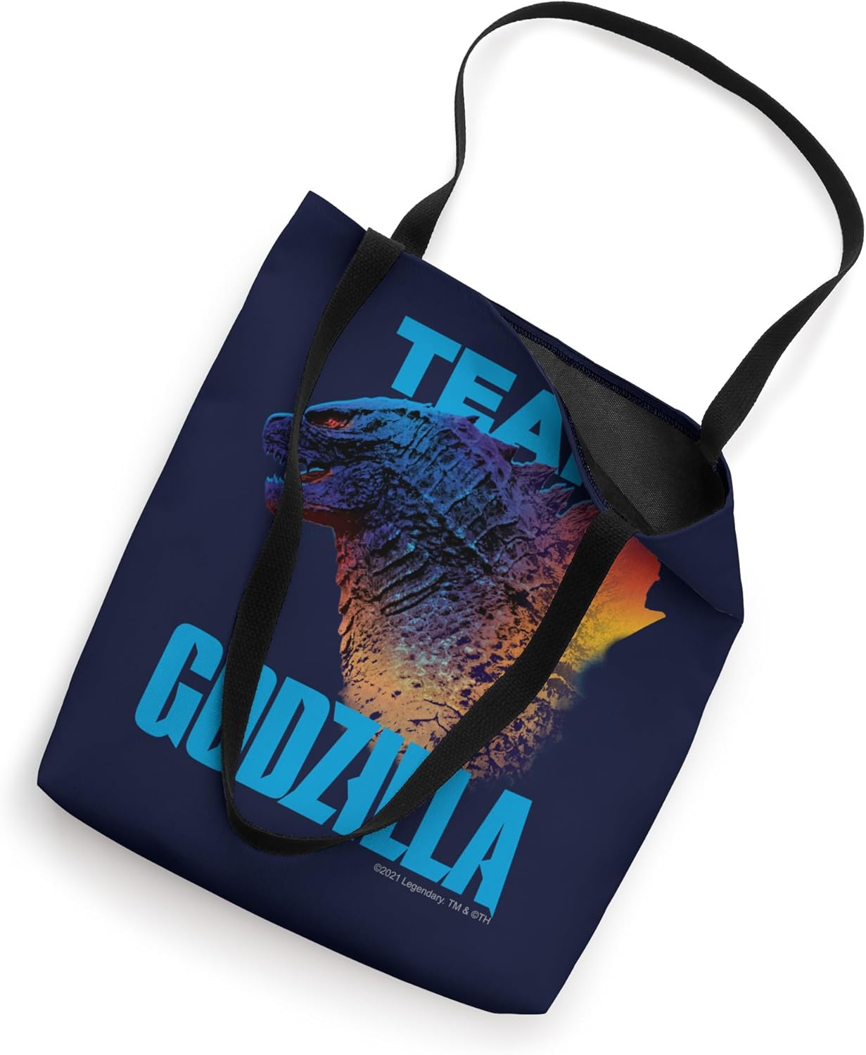 Godzilla vs Kong - Official Team Godzilla Neon Tote Bag