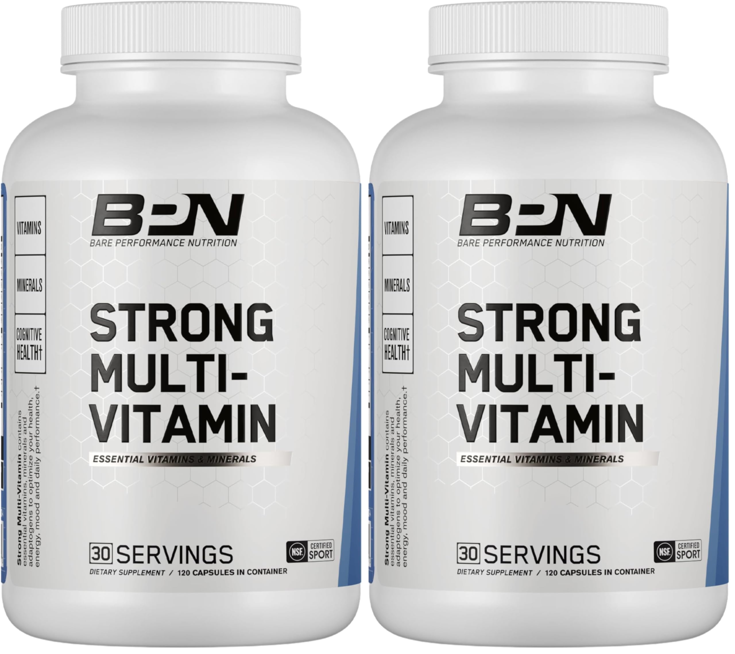 BARE PERFORMANCE NUTRITION, BPN Strong Multi-Vitamin, Foundational Health, Improved Mood and Sleep, Adaptogens, Improved Cognitive Health — Amazon image 7