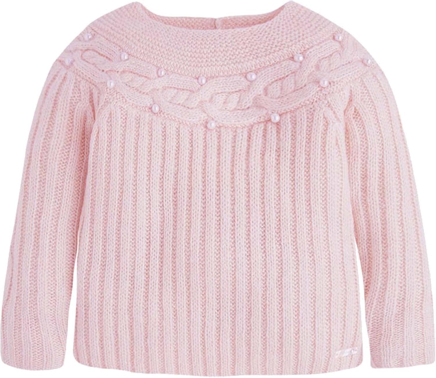 Mayoral Baby-Toddler-Little-Big Girls Long Sleeve Knit Sweater