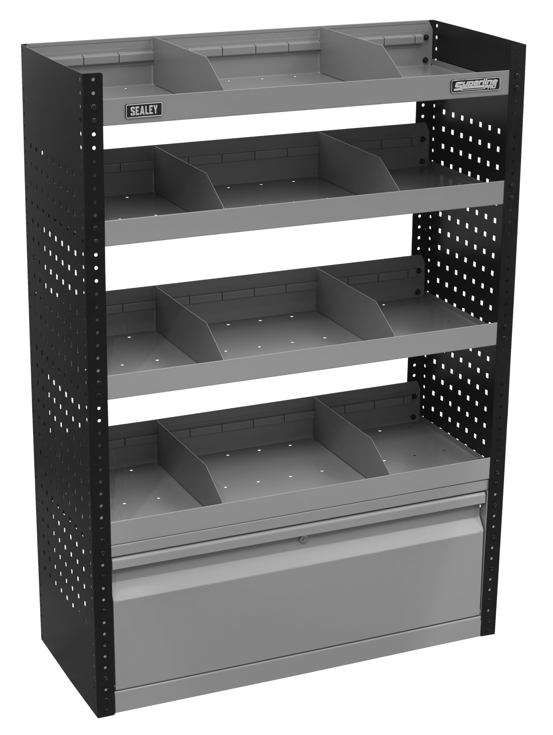Sealey Modular Flat Shelf Van Storage System - APMSVCOMBO1