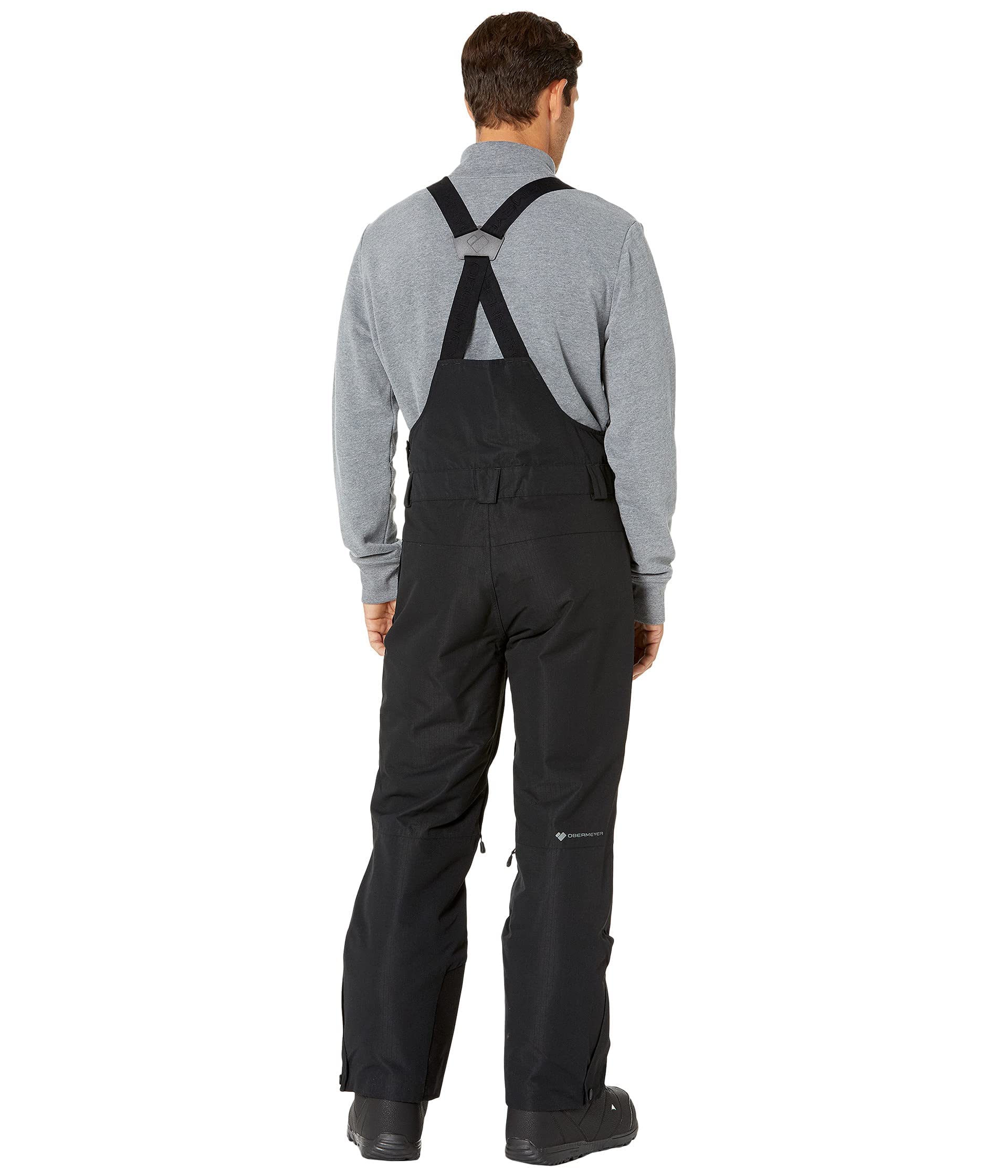 Obermeyer Men's Standard Perseus Bib Pant, Black, M