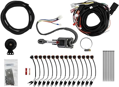 Miniatura 4 de SuperATV Kit de señal de giro para Polaris Ranger XP 900 2013-2019  Plug & Play  Street Legal  Fácil instalación  LED de bocina y ámbar