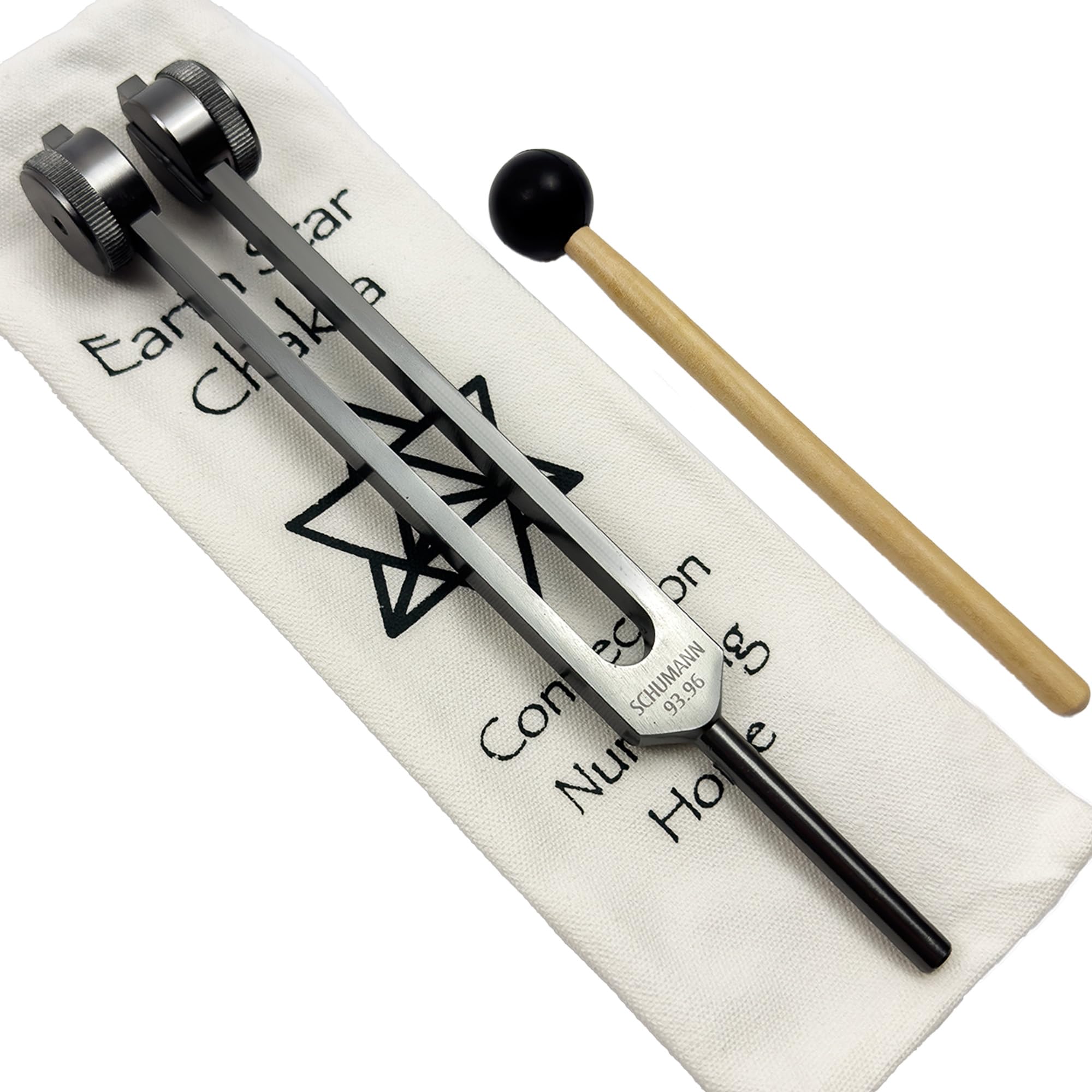 Amazon.com: 93.96Hz Schumann Weighted Tuning Fork with Engram