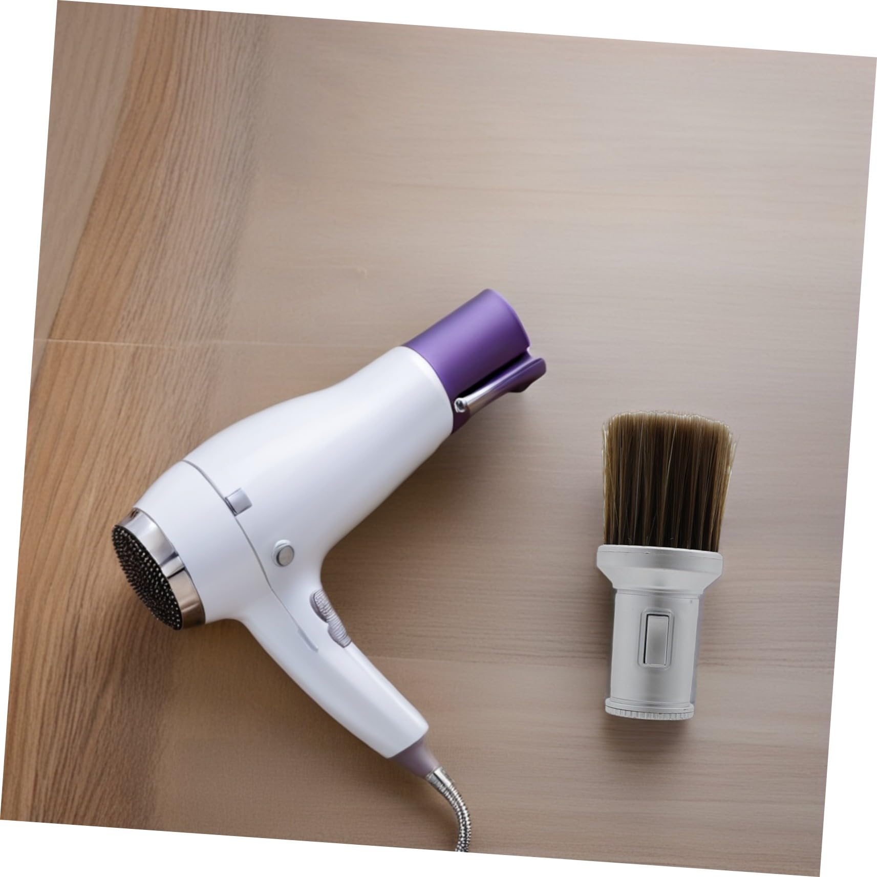 8 Stck. Neck Duster Haarbürste mit Kunststoffgriff Abnehmbare Friseurbürste für Haar und Gesichtsreinigung Vielseitiges Styling und Reinigungswerkzeug für Profi und