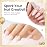 beetles Gel Polish Swirl Nail Art White Gel Liner Nail Polish 1 pcs 7ml Classic White Color Nails Art Paint for Thin French Tip Line Soak off Uv Lamp Manicure Salon