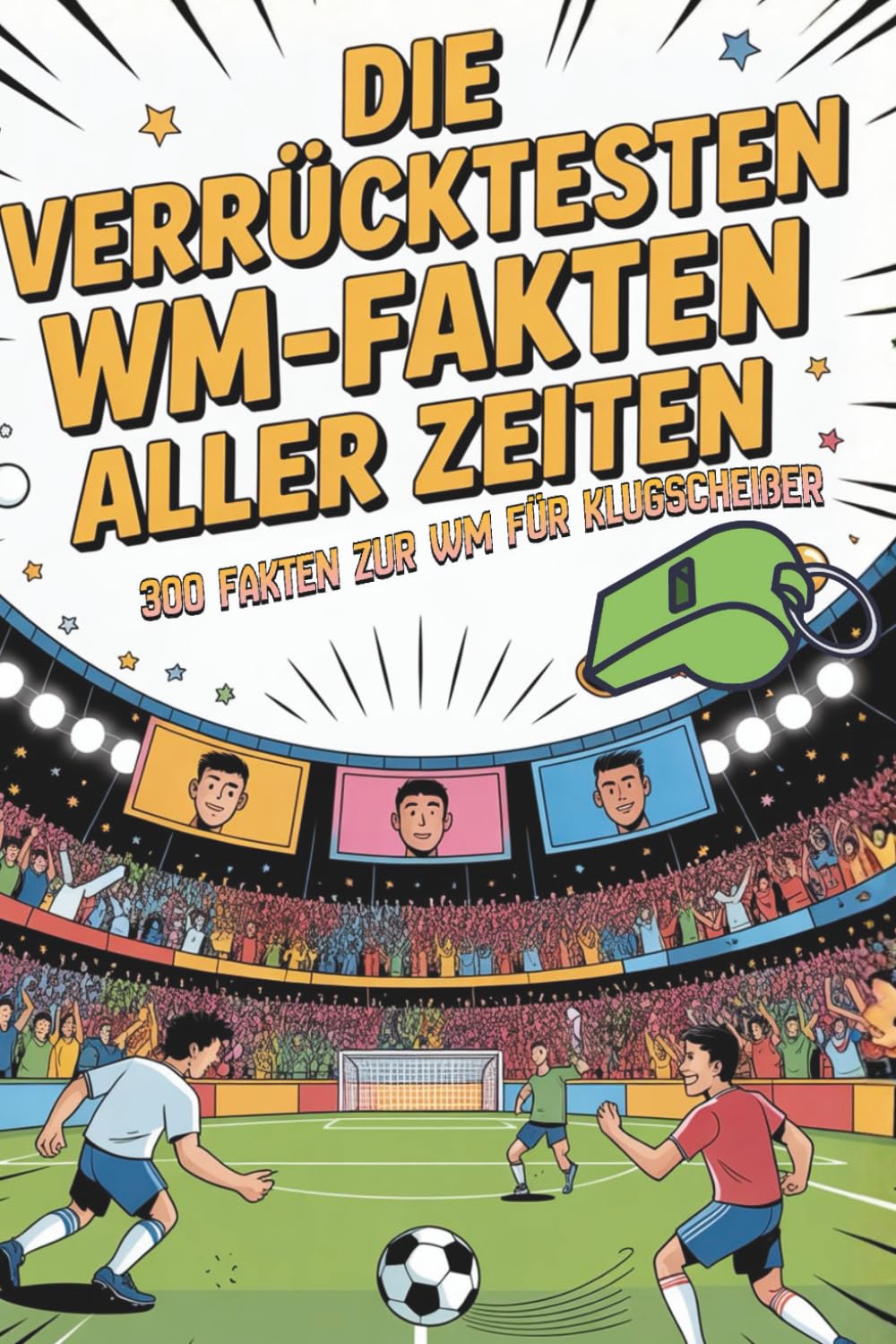 Die verrücktesten WM-Fakten aller Zeiten – 300 Fakten zur WM für Klugscheißer | Geschenk für Fußball-Fans: 300 Fakten unnützes Wissen über die WM | Geschenk für Männer | Fußballbuch